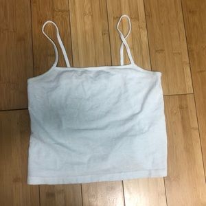 Brandy Melville White Crop Top